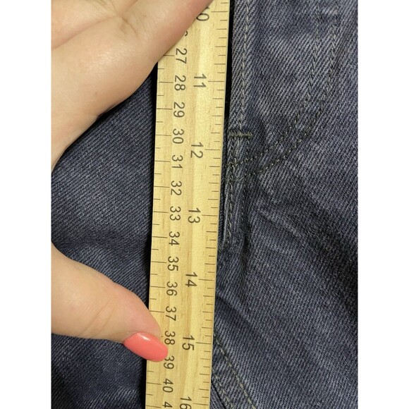 LEVI'S Mens 501 Straight Jeans Button Fly Tag Says 42x32 Measure 38x30 - Picture 5 of 9